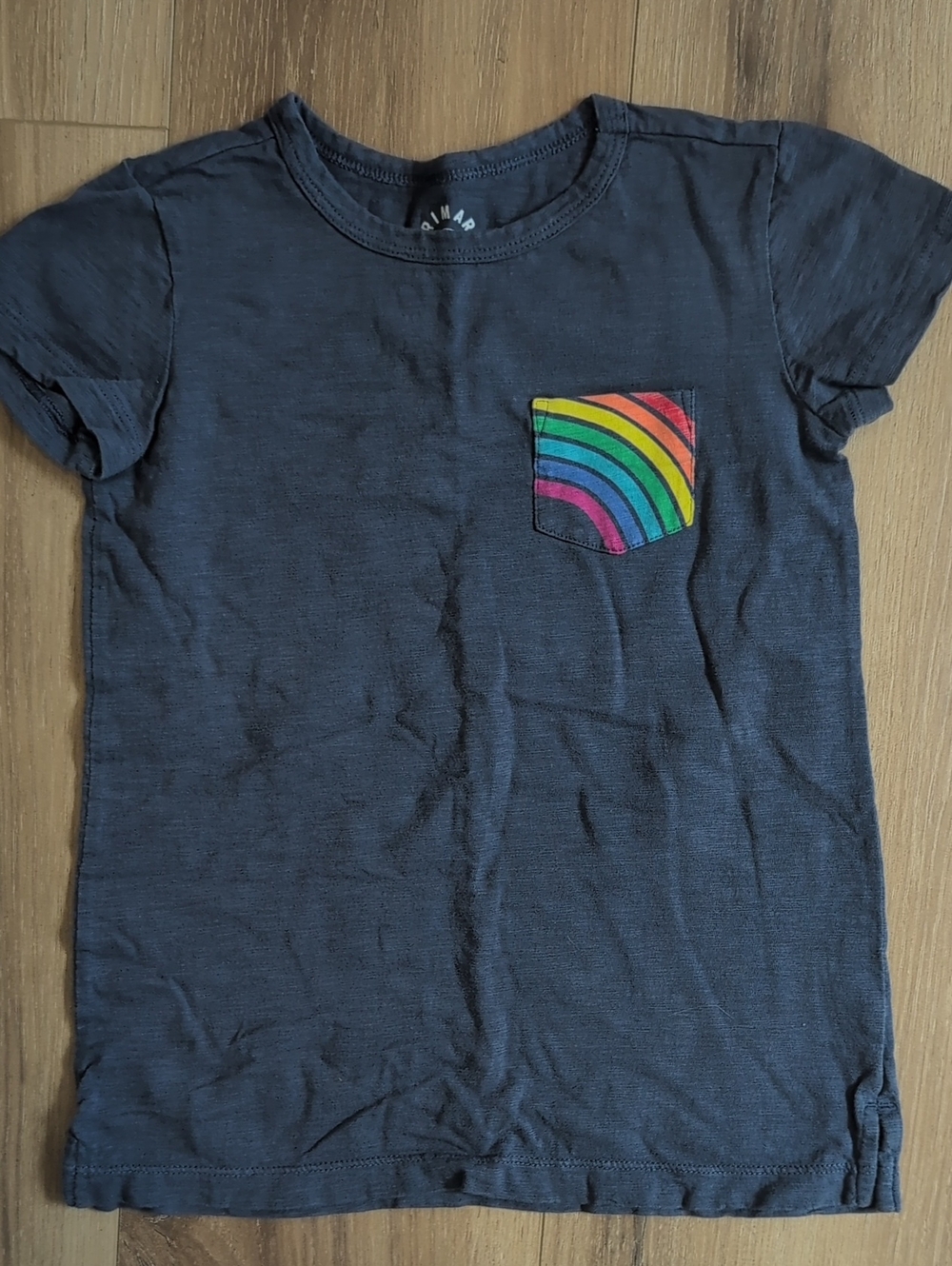 Primary Rainbow Pocket Tunic Tee